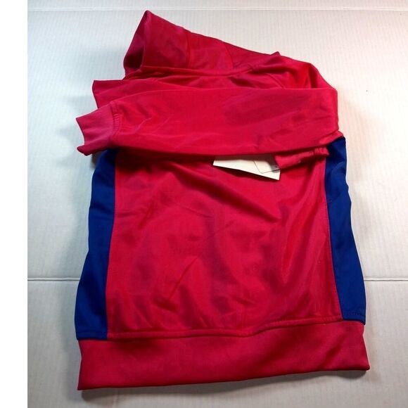 Puma Girls' New w/Tags Pink & Blue Hooded Jogging Suit Set - 6x - Picture 7 of 7